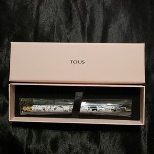 Tous Gold and White Pen